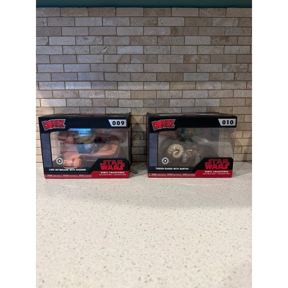 Star Wars Funko Dorbz Disney Store Bundle NIB